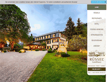 Tablet Screenshot of landhaus-st-urban.de